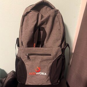 Hotworx Gray and Black Backpack